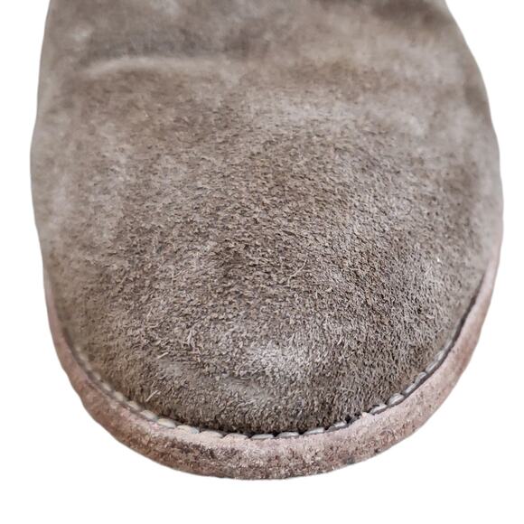 Madewell The Brenner Boot in Suede Tan Brown Side Zip Ankle Sz 9.5 - Picture 14 of 16